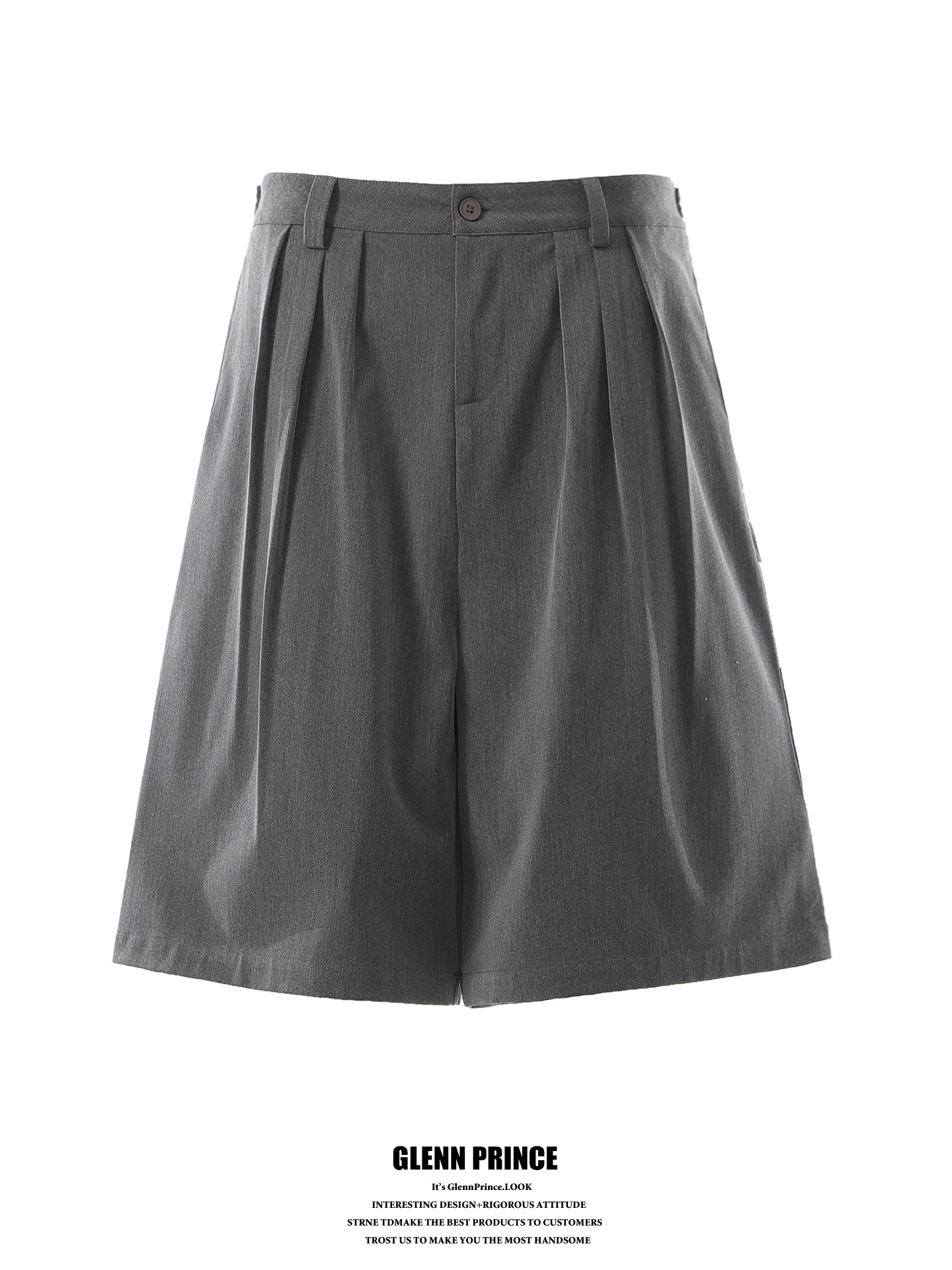 GPstudio Korean Style Casual Pure Color Men's Suit Shorts Summer A-Line Shape Six-Piece Pants Youth Popular Polyester Fiber
GPstudio Korean Style Casual Pure Color Men's Suit Shorts Summer A-Line Shape Six-Piece Pants Youth Popular Polyester Fiber
