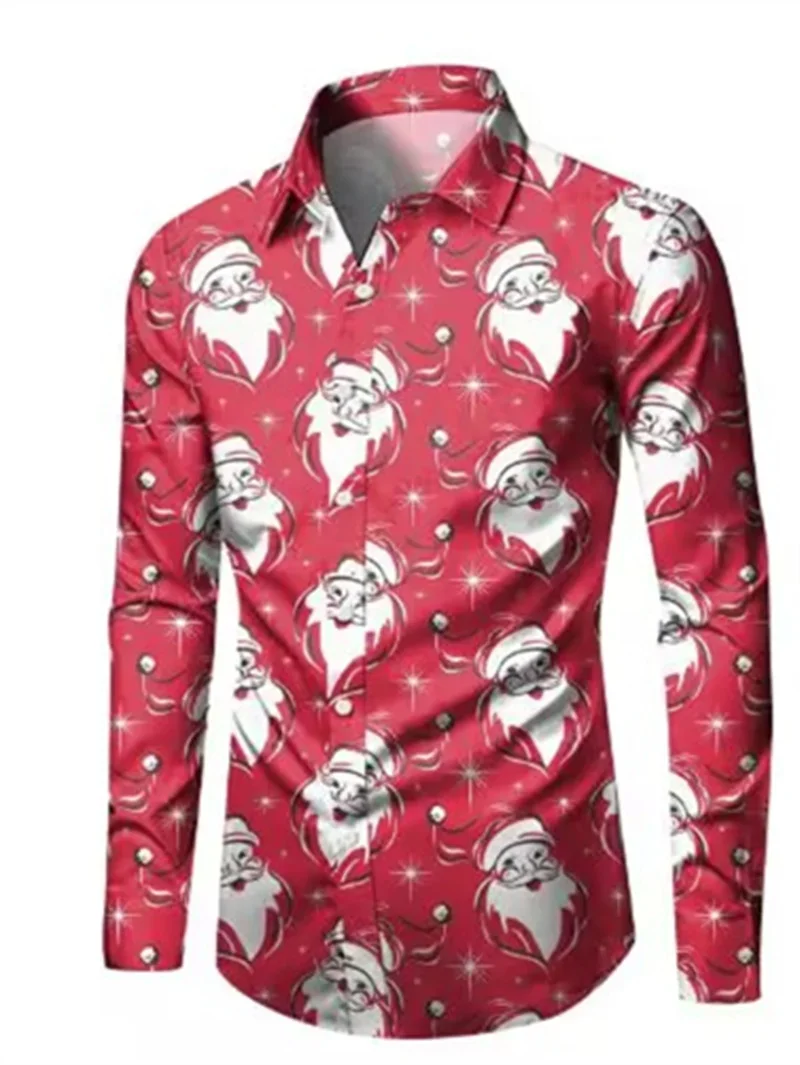 Long-sleeved Shirt Shirt Men's Six O'clock Comfortable Soft High-end Shirt Fashionable Christmas Dress Daily Wearing Spring And
Long-sleeved Shirt Shirt Men's Six O'clock Comfortable Soft High-end Shirt Fashionable Christmas Dress Daily Wearing Spring And