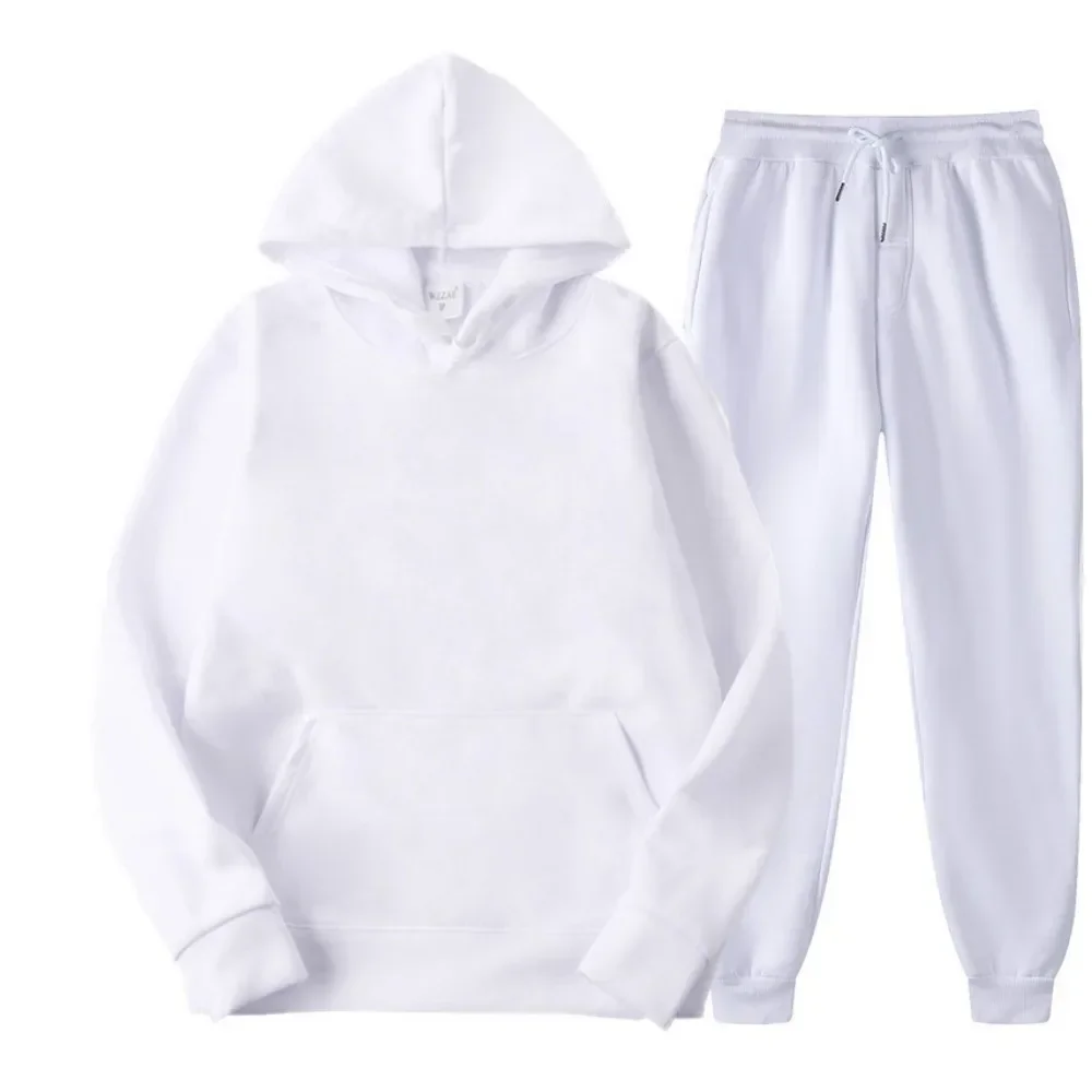 Men's Sets, Solid Color Hooded Pullover Casual Hoodie Blank Men's Hoodie and Fleece Pullover Set
Men's Sets, Solid Color Hooded Pullover Casual Hoodie Blank Men's Hoodie and Fleece Pullover Set
