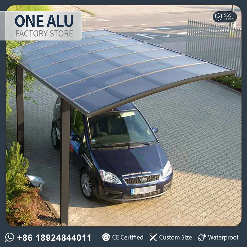 OneAlu ClearRoof Carport: Arched PC Panel Vehicle Shelter with Custom Size Support
OneAlu ClearRoof Carport: Arched PC Panel Vehicle Shelter with Custom Size Support