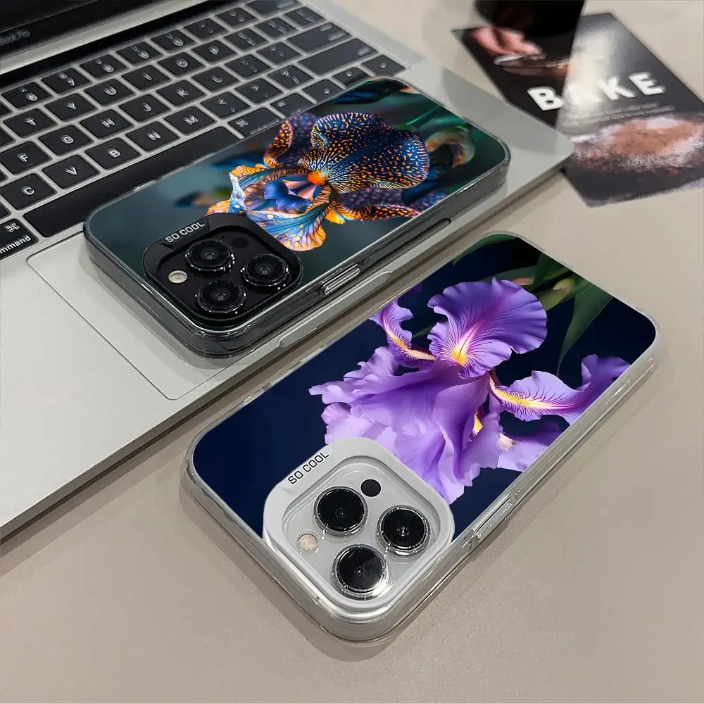 Aesthetic Iris Flower Phone Case for iPhone 17 16 15 14 13 12 11 X XR XS Air Pro Max Plus Black Colorful Silver Cover
Aesthetic Iris Flower Phone Case for iPhone 17 16 15 14 13 12 11 X XR XS Air Pro Max Plus Black Colorful Silver Cover