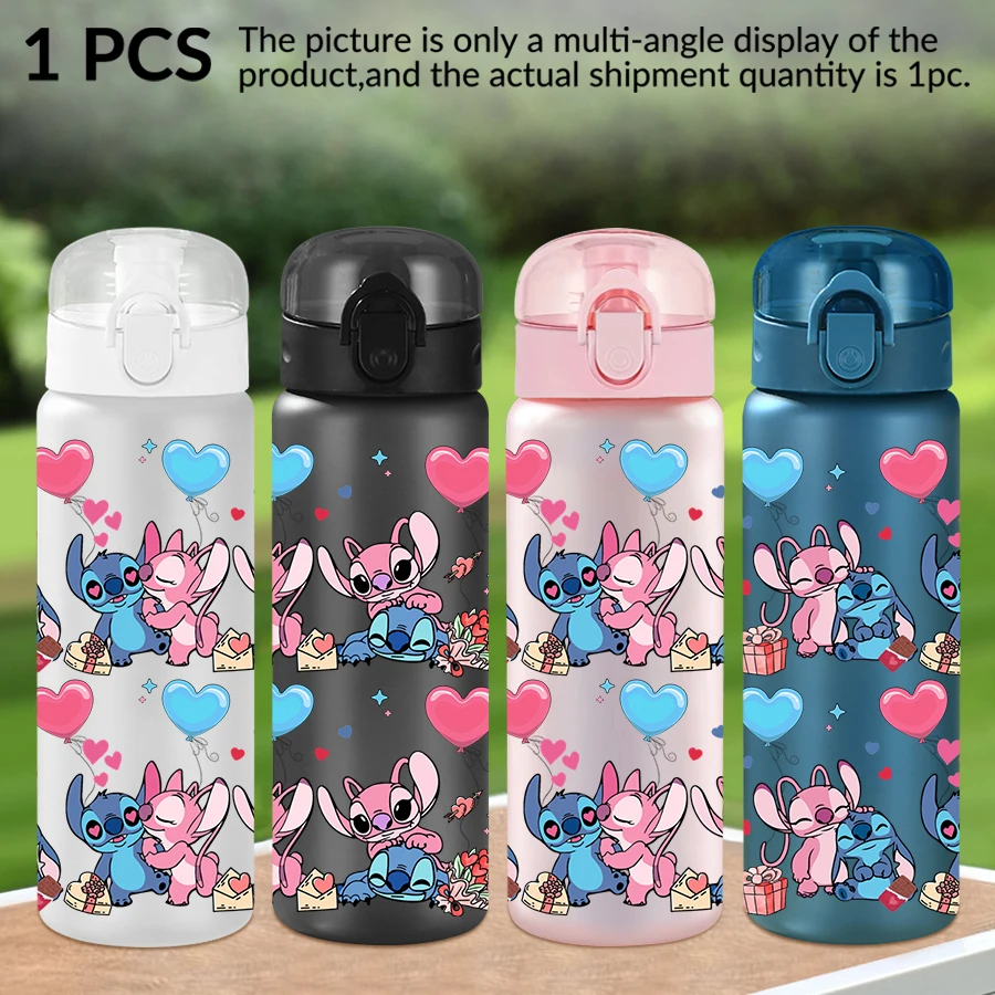 1 шт., пластиковая бутылка для воды Disney Stitch Angel, 26 унций, спортивная чашка для воды на открытом воздухе, подарок на день рождения/повернення домой
1 шт., пластиковая бутылка для воды Disney Stitch Angel, 26 унций, спортивная чашка для воды на открытом воздухе, подарок на день рождения/повернення домой