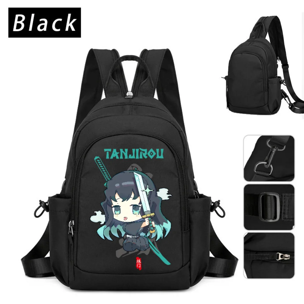 For Demon Slayer Chest Bag Two-way Zipper Anime Backpack Sport Waterproof Pack Crossbody Wallet Birthday Patrick Star Schoolbag
For Demon Slayer Chest Bag Two-way Zipper Anime Backpack Sport Waterproof Pack Crossbody Wallet Birthday Patrick Star Schoolbag