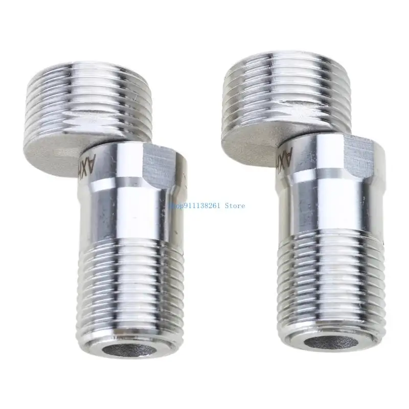 H05E 2Pcs Stainless Steels Shower Tap Adapter Shower Arm Extension Curved Feet 360 Degree Adjustable Angled Bents Base
H05E 2Pcs Stainless Steels Shower Tap Adapter Shower Arm Extension Curved Feet 360 Degree Adjustable Angled Bents Base