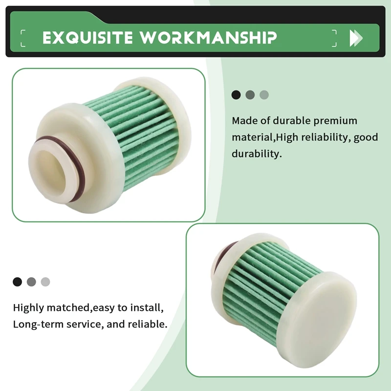 B0a-t12Pcs 40-115Hp 4-Stroke Fuel Filter for Yamaha F40A F50 T50 F60 T60 Engine Marine Outboard Filter
B0a-t12Pcs 40-115Hp 4-Stroke Fuel Filter for Yamaha F40A F50 T50 F60 T60 Engine Marine Outboard Filter