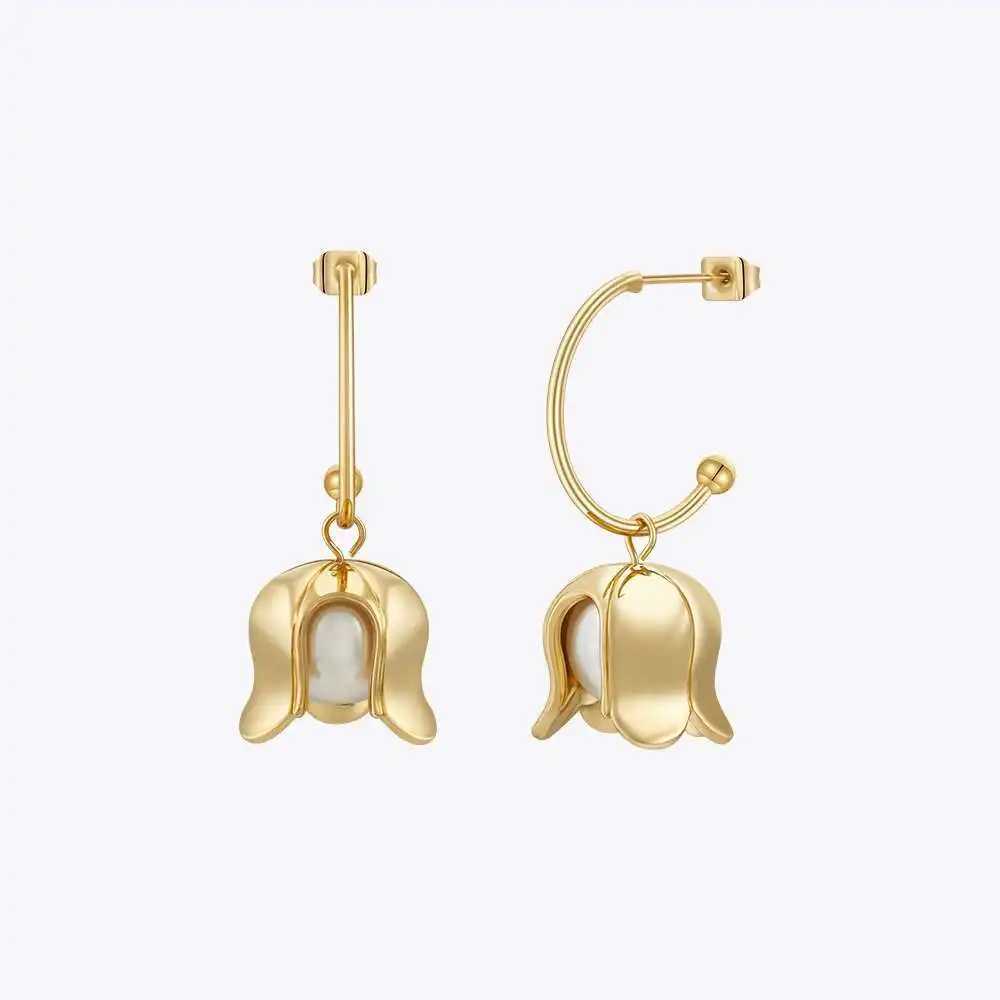 ENFASHION Fancy Pearl Drop Earring Gold Color For Women Earrings Trendy Simple Fashion Everyday Jewelry Dropshipping E231508
ENFASHION Fancy Pearl Drop Earring Gold Color For Women Earrings Trendy Simple Fashion Everyday Jewelry Dropshipping E231508