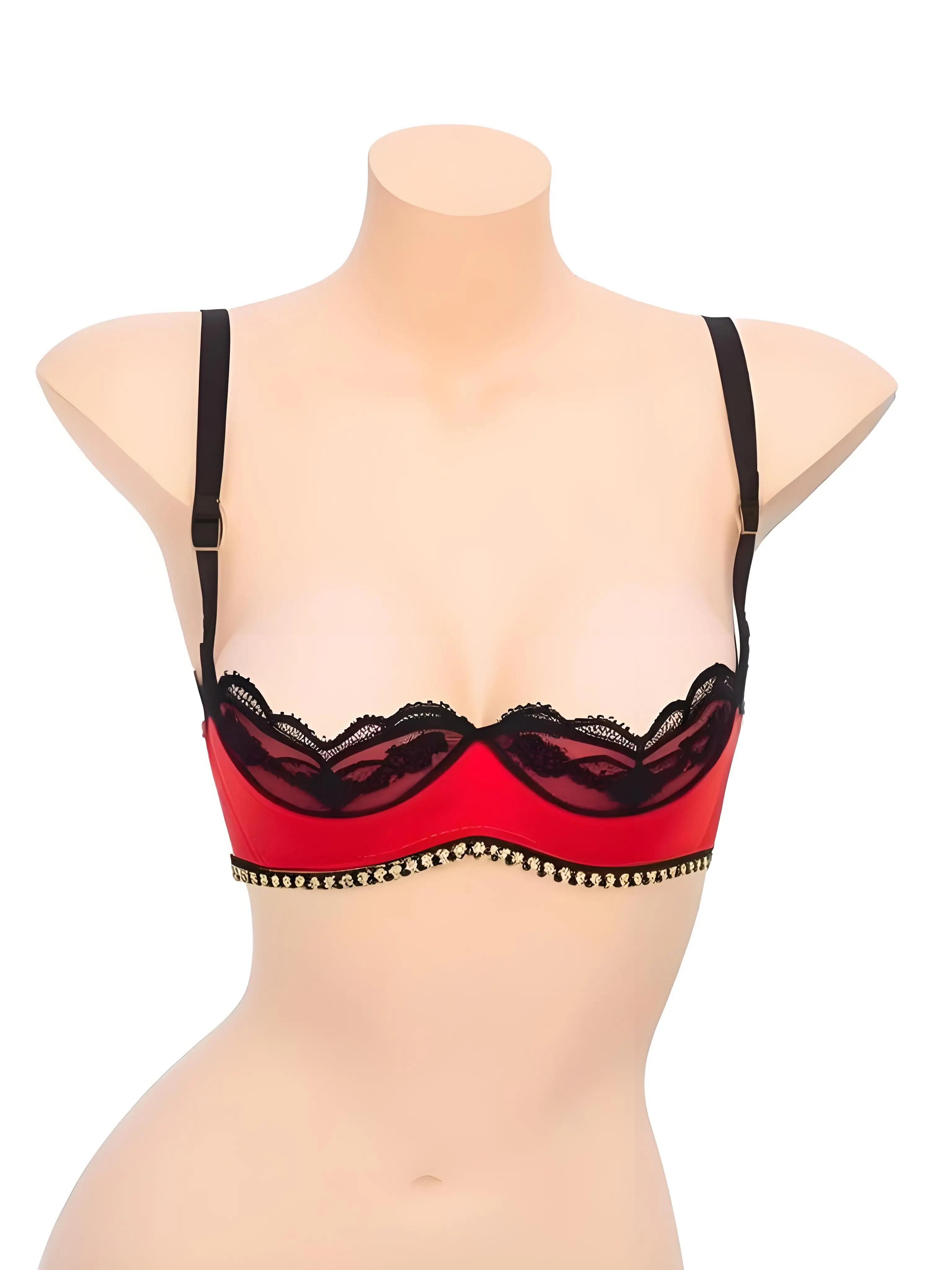 Womens Lace 1/4 Cup Push Up Underwire Bra Bralette Underwear Lingerie Summer Adjustable Spaghetti Straps Breast Exposed Bra Tops
Womens Lace 1/4 Cup Push Up Underwire Bra Bralette Underwear Lingerie Summer Adjustable Spaghetti Straps Breast Exposed Bra Tops