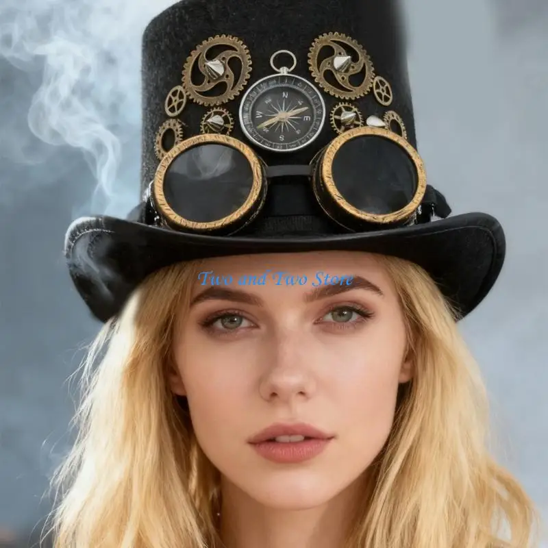 HX6F Retros Industrial Styles Cotton Hat Alloys Rivets Embellishments Breathable Unisex Headwear For Music Festivals
HX6F Retros Industrial Styles Cotton Hat Alloys Rivets Embellishments Breathable Unisex Headwear For Music Festivals