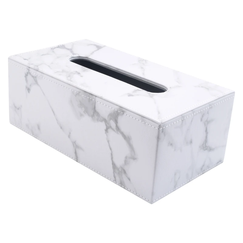 A74P-Rectangular Marble PU Leather Facial Tissue Box Cover Napkin Holder Paper Towel Dispenser Container For Home Office Car Dec
A74P-Rectangular Marble PU Leather Facial Tissue Box Cover Napkin Holder Paper Towel Dispenser Container For Home Office Car Dec