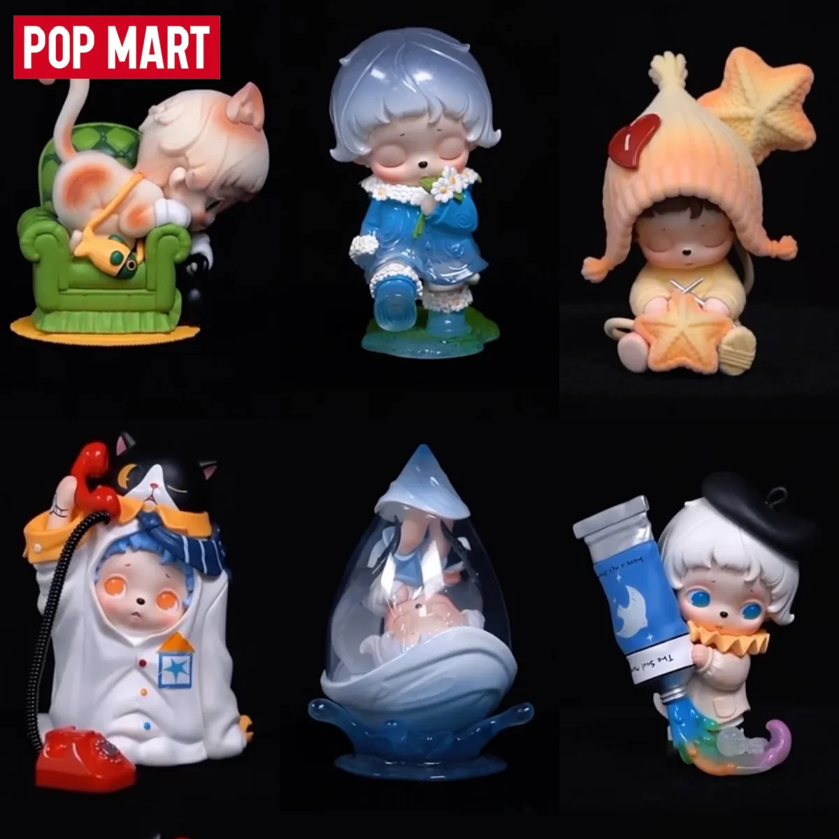 POP MART New Blind Box Inosoul Series Rainy Reveries Collectible Art Figure Desktop Ornament Home Ornament Toy Festival Gift
POP MART New Blind Box Inosoul Series Rainy Reveries Collectible Art Figure Desktop Ornament Home Ornament Toy Festival Gift