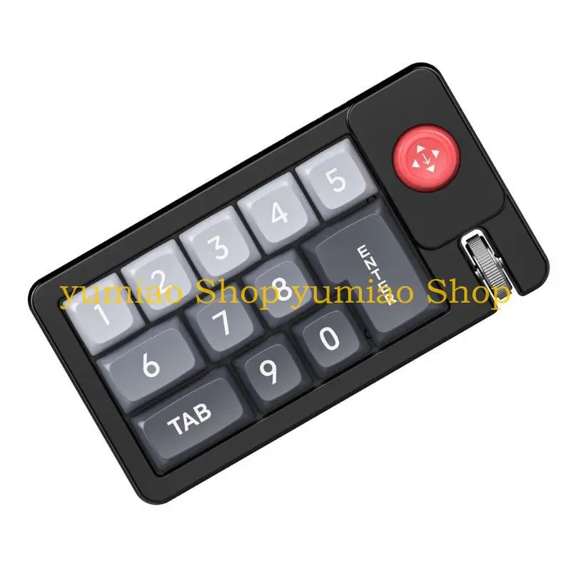 587B K810 Customizable Keypad Mechanical Keyboard Featuring Hot Swappable Keys
587B K810 Customizable Keypad Mechanical Keyboard Featuring Hot Swappable Keys