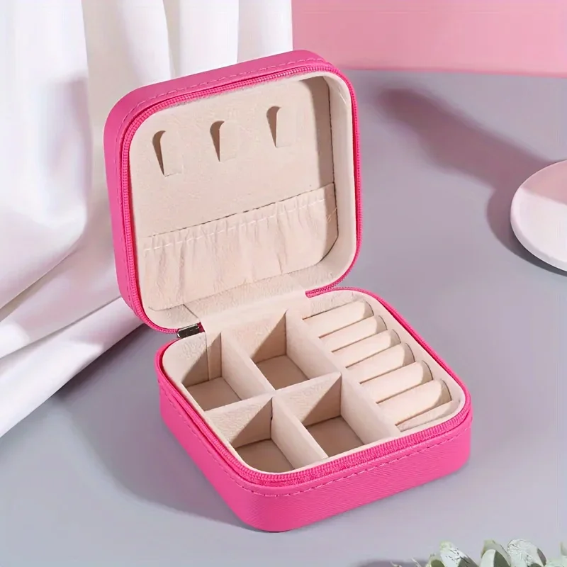 Jewelry box Storage box Portable stud earrings Hand jewelry box
Jewelry box Storage box Portable stud earrings Hand jewelry box