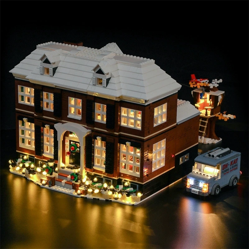 (Only LED Light No Bricks) 21330 Home Alone House Ideas (Not Include Building Blocks Kits Sets Model)
(Only LED Light No Bricks) 21330 Home Alone House Ideas (Not Include Building Blocks Kits Sets Model)