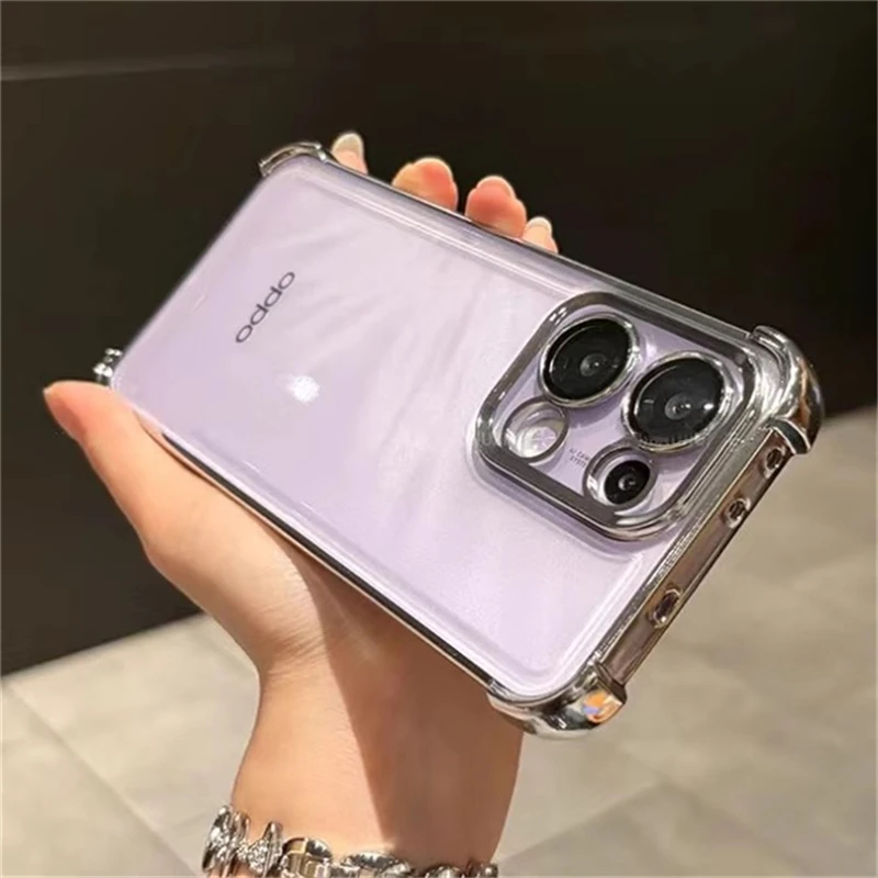 Case For OPPO Reno15 Pro Shockproof Airbag Bumper Soft TPU Cover Full Lens Protection Transparent Shell For OPPO Reno15 Shell
Case For OPPO Reno15 Pro Shockproof Airbag Bumper Soft TPU Cover Full Lens Protection Transparent Shell For OPPO Reno15 Shell