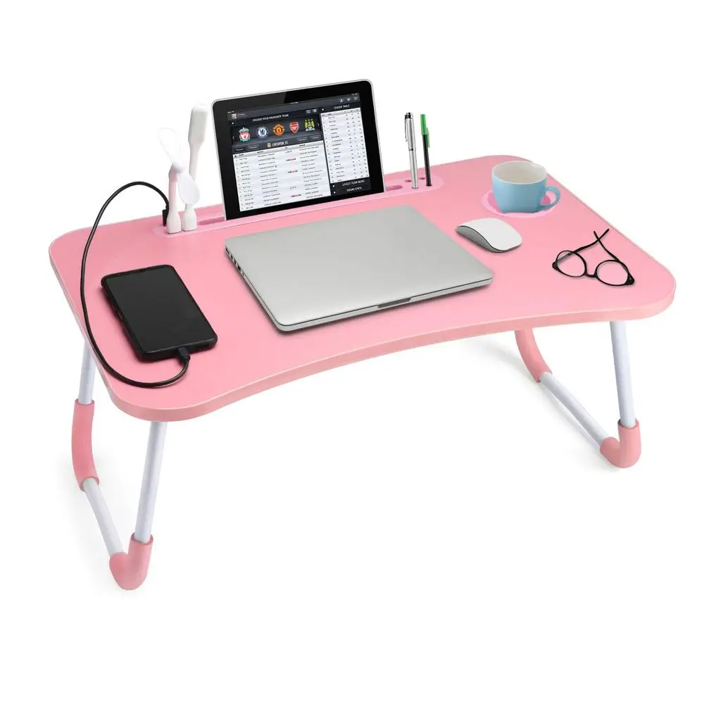 Laptop Bed Desk, Portable Foldable Lap Bed Table with USB Charge Port Storage Drawer and Cup Holder,Lap Desk Laptop Stand Tray
Laptop Bed Desk, Portable Foldable Lap Bed Table with USB Charge Port Storage Drawer and Cup Holder,Lap Desk Laptop Stand Tray