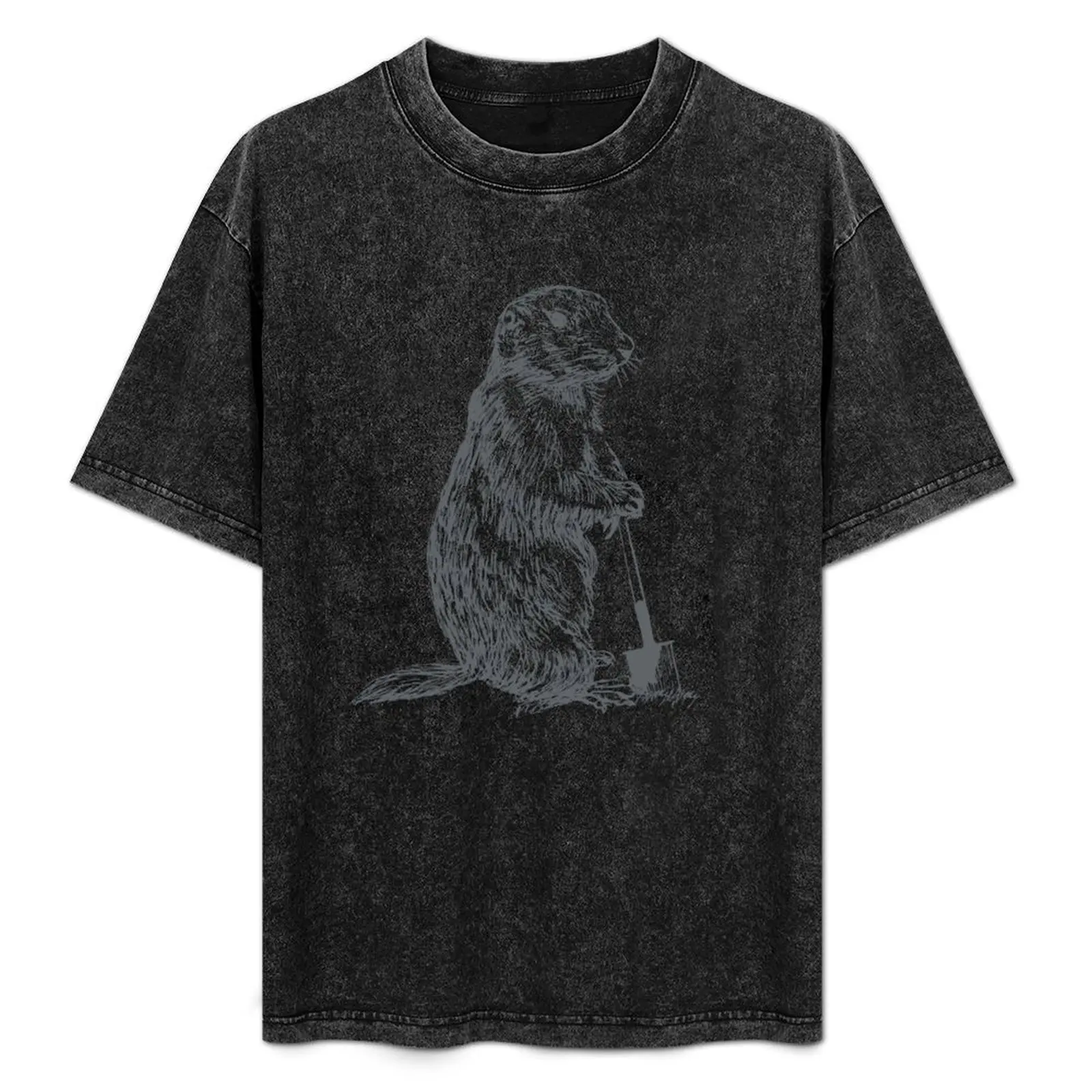 Prairie Dog (Take a Break) grey T-Shirt Graphic Print Short Sleeve T-Shirt
Prairie Dog (Take a Break) grey T-Shirt Graphic Print Short Sleeve T-Shirt