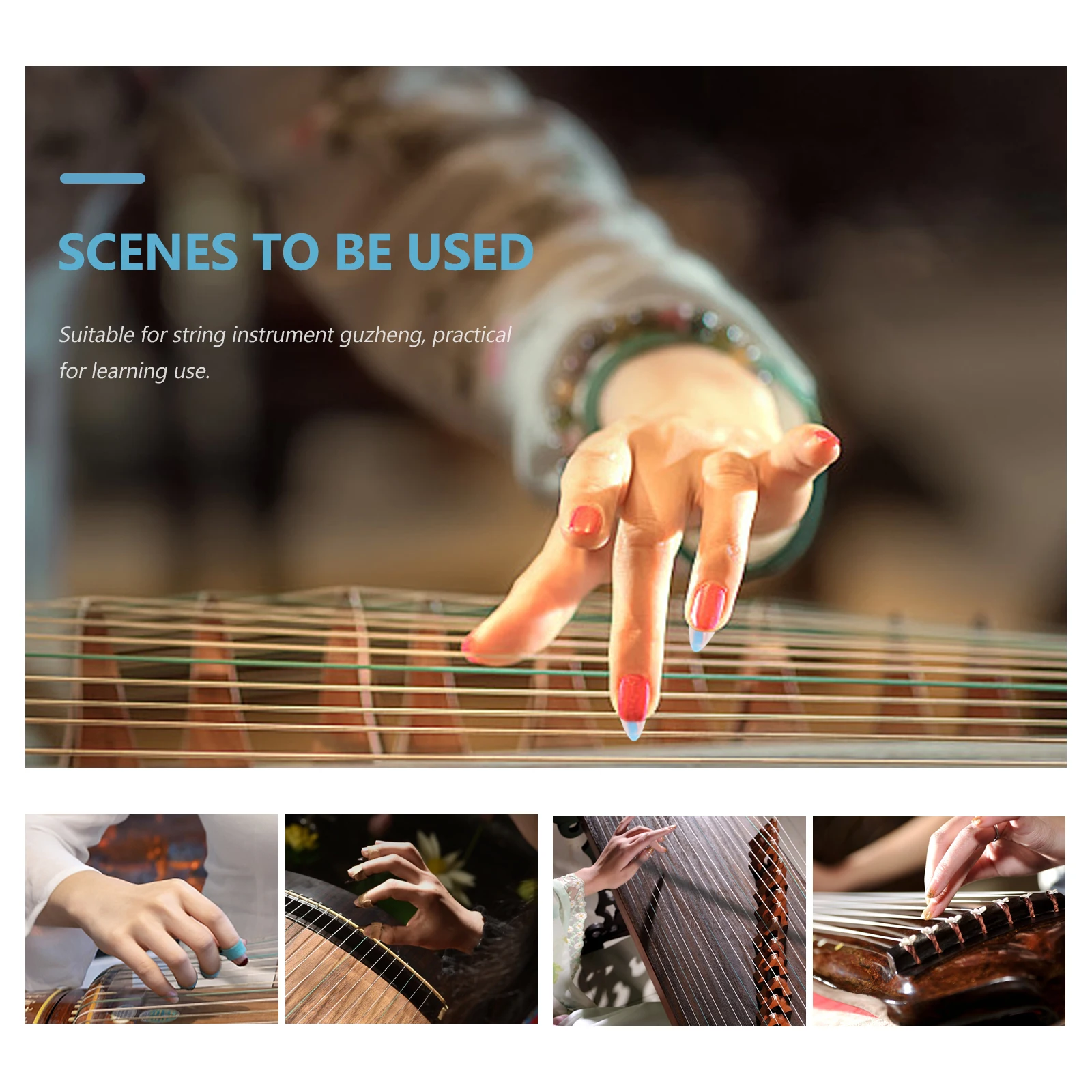 8 Pcs Guzheng Nails Zithers Finger Plectrum Callus Fingertip Protection Covers Supplies
8 Pcs Guzheng Nails Zithers Finger Plectrum Callus Fingertip Protection Covers Supplies