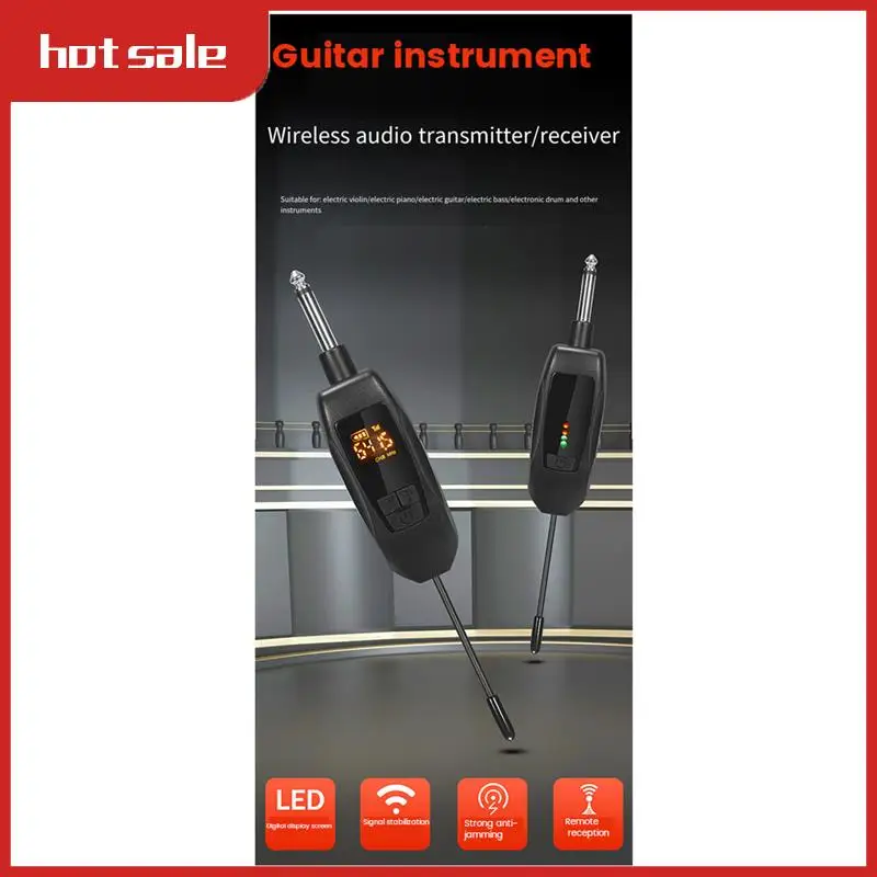 Wireless Guitar Transmitter Receiver Rechargeable Wireless Guitar System For Bass Electric Instrument Durable Easy Install
Wireless Guitar Transmitter Receiver Rechargeable Wireless Guitar System For Bass Electric Instrument Durable Easy Install