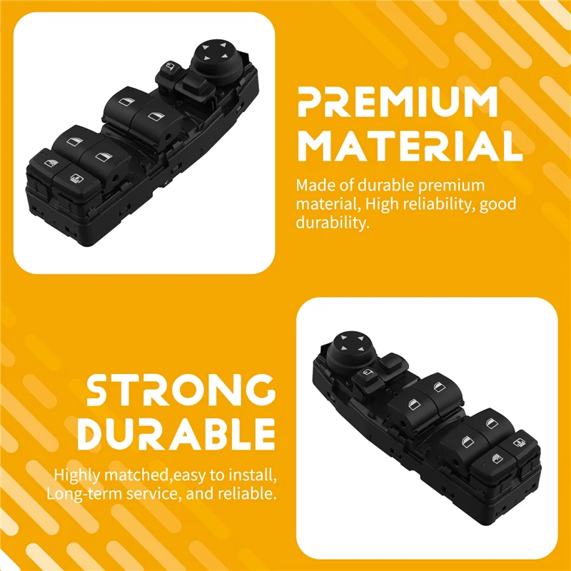 AB96-Front Left Driver Door Master Power Window Switch 61319362112 Fit For BMW F30 F80 320I 328I
AB96-Front Left Driver Door Master Power Window Switch 61319362112 Fit For BMW F30 F80 320I 328I