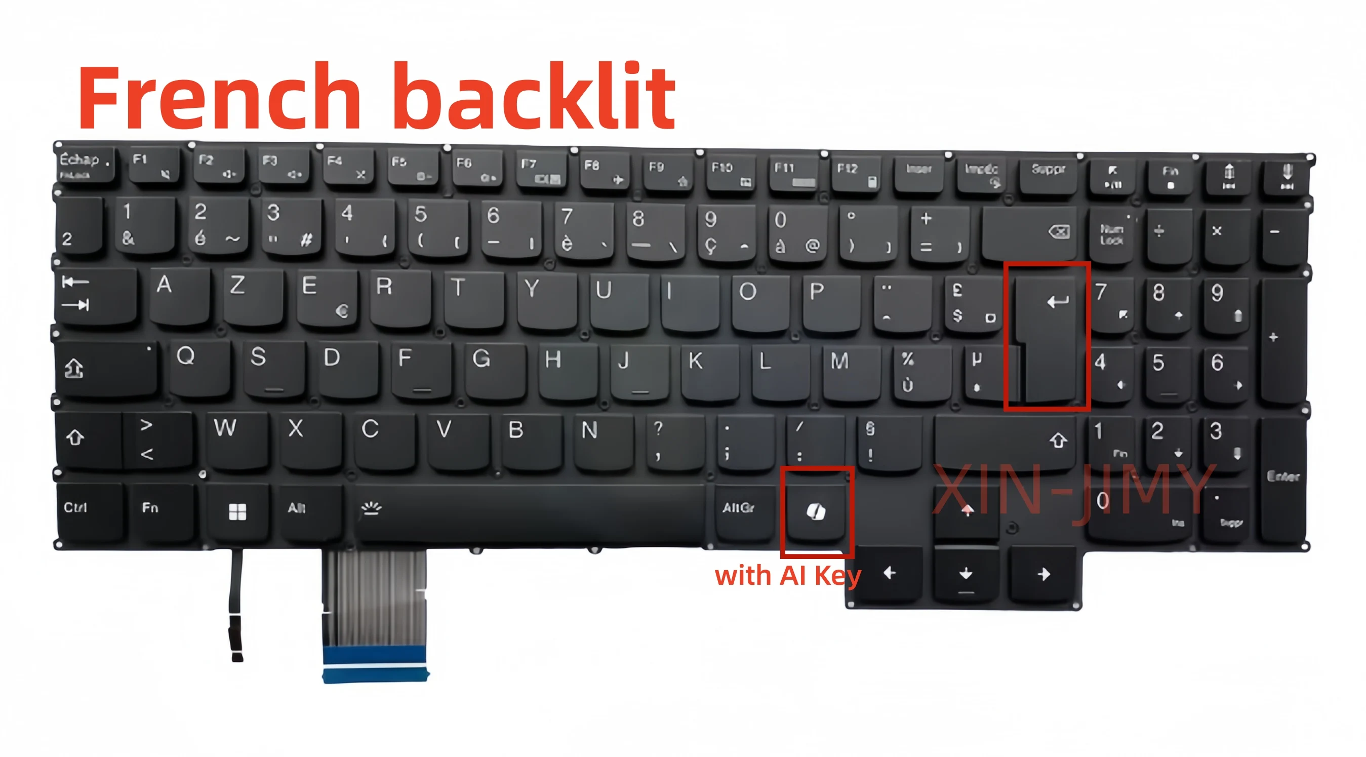 New French Backlit Keyboard For Lenovo Legion Slim 5-16IRH8 5-16APH8 LOQ 15ARP9 15AHP9 15IAX9 15IAX9 15IRX9 15IAX9I G5000 AI-Key
New French Backlit Keyboard For Lenovo Legion Slim 5-16IRH8 5-16APH8 LOQ 15ARP9 15AHP9 15IAX9 15IAX9 15IRX9 15IAX9I G5000 AI-Key