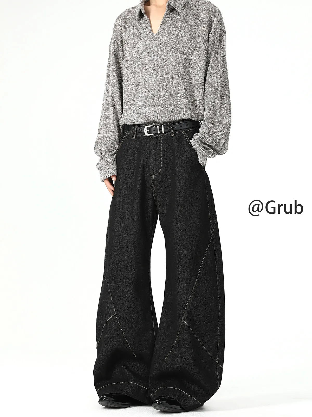 American Style Spliced Denim Jeans Men Women Summer Vintage Trendy Bent Knife Pants High Street Cleanfit Wide Leg Long Trousers
American Style Spliced Denim Jeans Men Women Summer Vintage Trendy Bent Knife Pants High Street Cleanfit Wide Leg Long Trousers