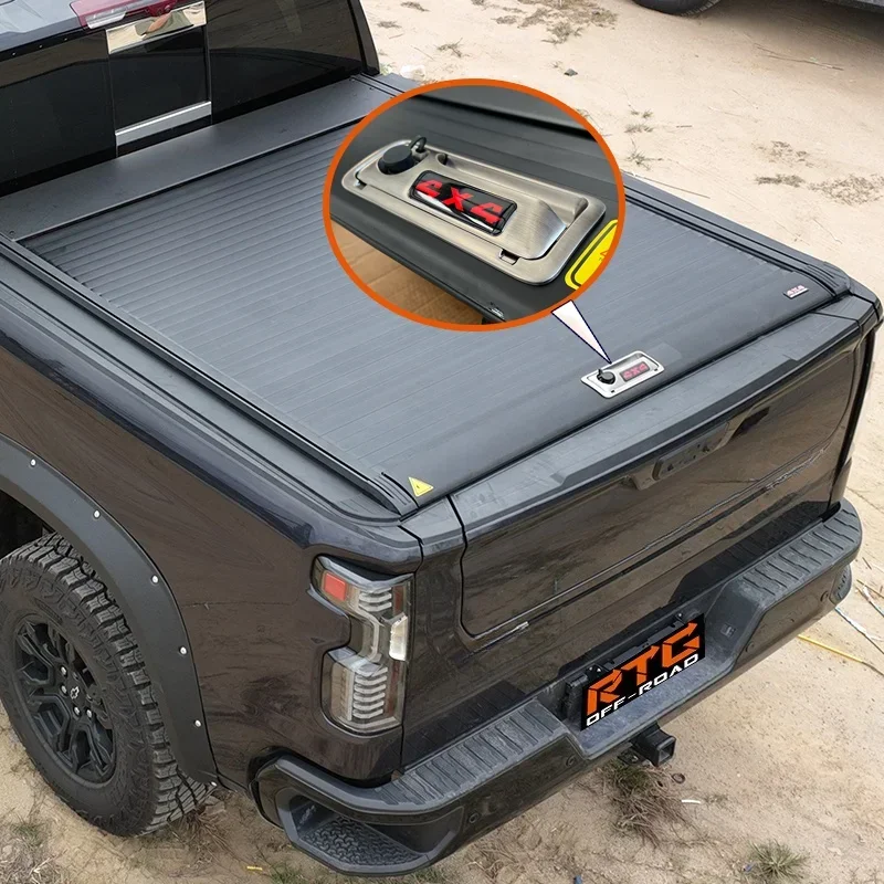 Factory Direct Sale Retractable Pickup Truck Bed Tonneau Cover Roller Lid for Toyota Tacoma 2024 Hilux
Factory Direct Sale Retractable Pickup Truck Bed Tonneau Cover Roller Lid for Toyota Tacoma 2024 Hilux