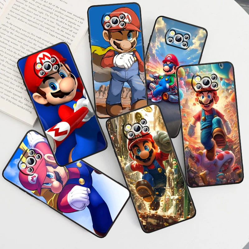 M-Marios Cartoon Magic Super For Xiaomi Mi Poco F5 F4 F3 X6 X5 X4 X3 M6 M5 M5S M4 M3 C65 Pro GT NFC 5G Black Soft Phone Case
M-Marios Cartoon Magic Super For Xiaomi Mi Poco F5 F4 F3 X6 X5 X4 X3 M6 M5 M5S M4 M3 C65 Pro GT NFC 5G Black Soft Phone Case