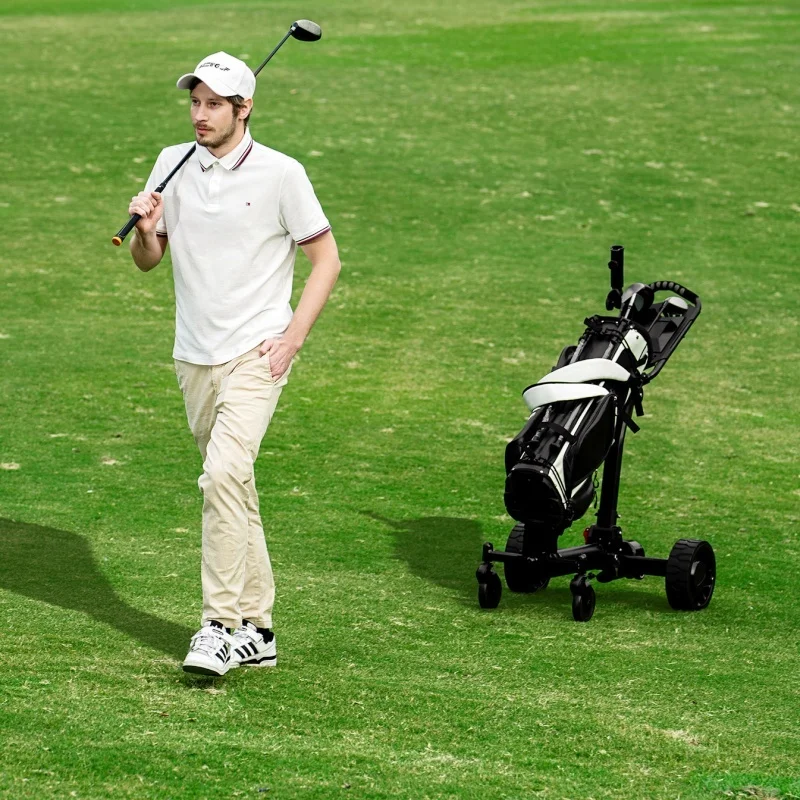 2025 New Arrival 250W*2 Motor Golf Trolley Automatic Follow 40km Range And Remote Control 40km Range Electric Trolley
2025 New Arrival 250W*2 Motor Golf Trolley Automatic Follow 40km Range And Remote Control 40km Range Electric Trolley