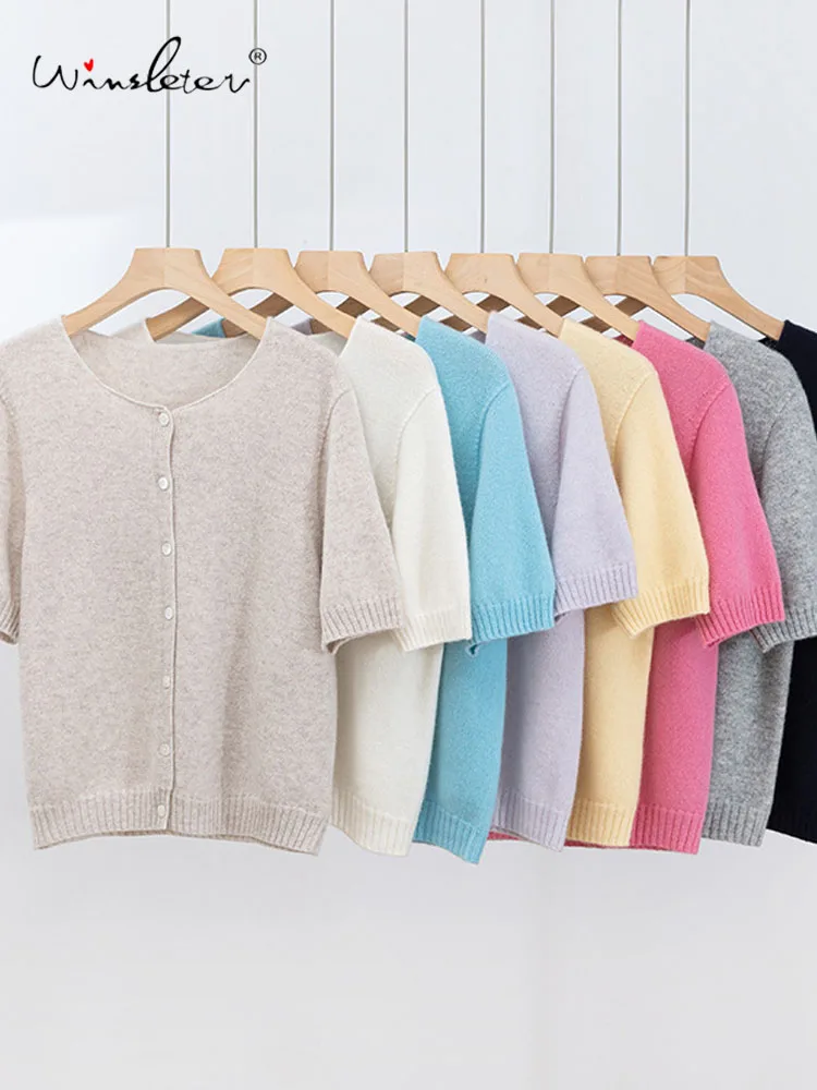 Winsleter-100%Sheep Wool Elegant Sweater, Women O Neck Half Sleeve, Fashion Commute Knit Seamless Cardigan, 2025 Autumn T58435CC
Winsleter-100%Sheep Wool Elegant Sweater, Women O Neck Half Sleeve, Fashion Commute Knit Seamless Cardigan, 2025 Autumn T58435CC