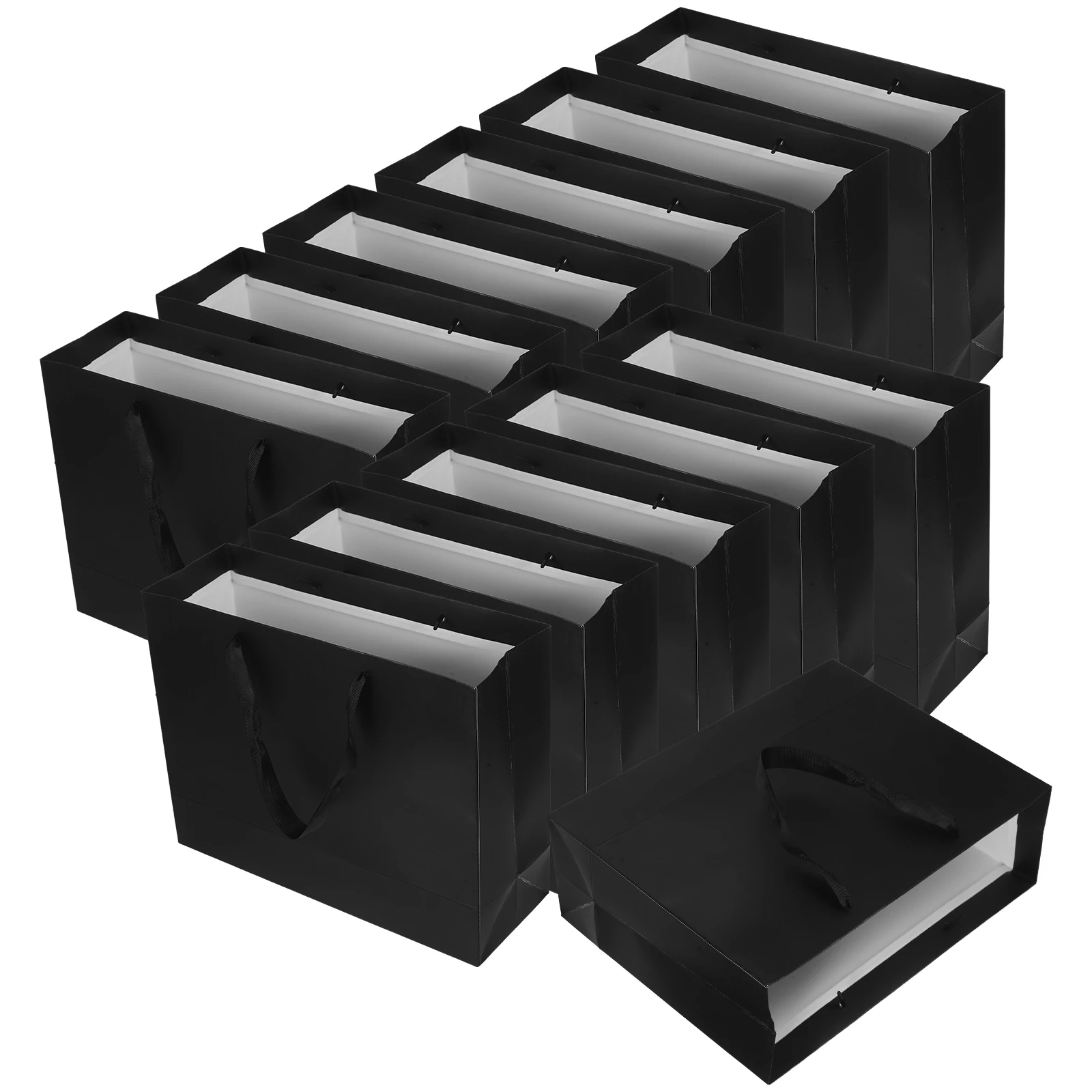 12 Pcs Paper Gift Black 12 60x4 Black Gift Bags Large 33x9 84 Ribbon H les Party Wedding Storage Packaging Bags
12 Pcs Paper Gift Black 12 60x4 Black Gift Bags Large 33x9 84 Ribbon H les Party Wedding Storage Packaging Bags