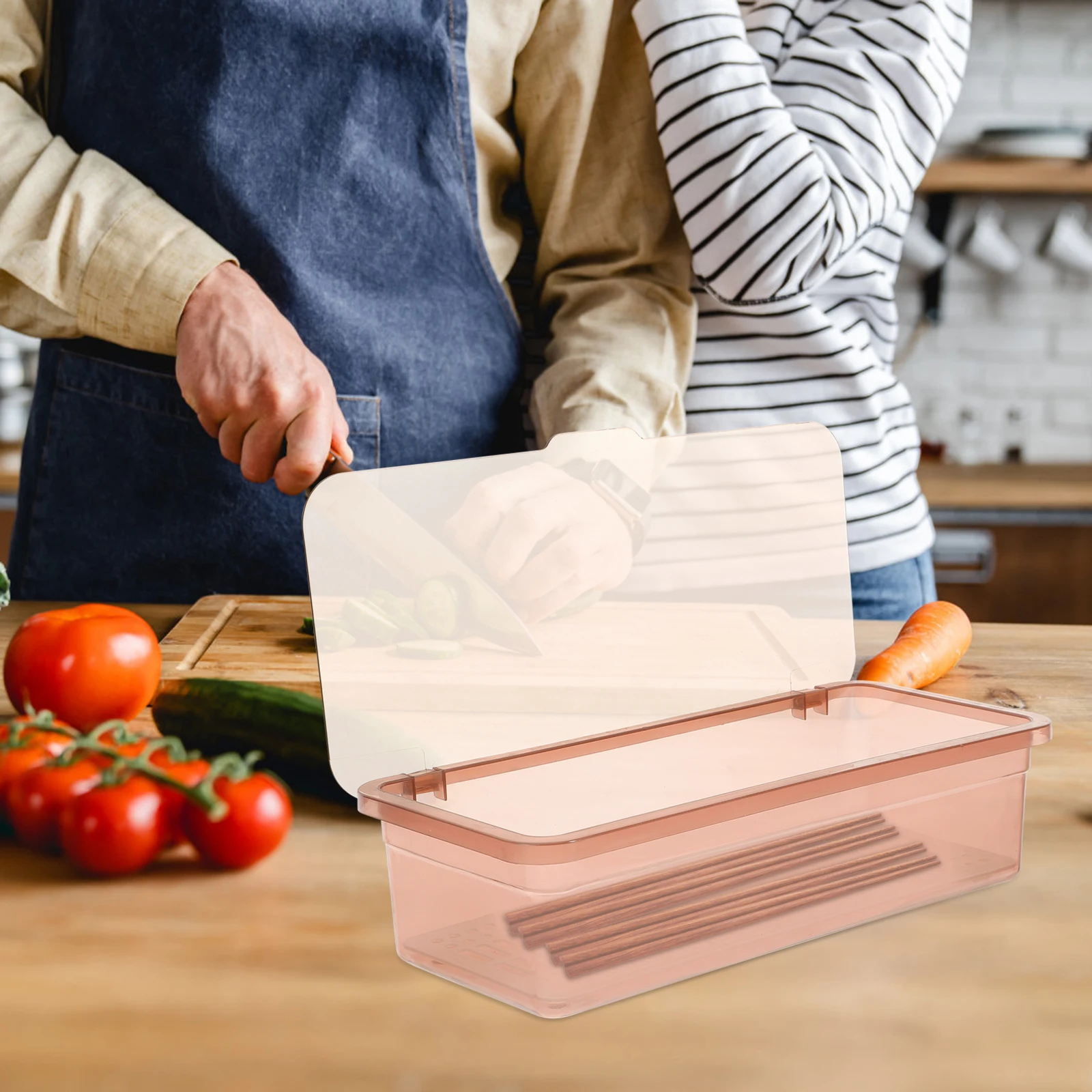 Chopsticks Drain Storage Box Tableware ganizer Kitchen Cutlery Tray Utensil Container Hygienic Dustproof Food Grade Plastic Dry
Chopsticks Drain Storage Box Tableware ganizer Kitchen Cutlery Tray Utensil Container Hygienic Dustproof Food Grade Plastic Dry