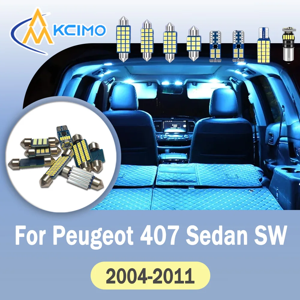 For Peugeot 407 Sedan SW Coupe 2004-2011 CANBUS Error-Free LED Interior Light Set Easy Install Durable Auto Bulbs Accessories
For Peugeot 407 Sedan SW Coupe 2004-2011 CANBUS Error-Free LED Interior Light Set Easy Install Durable Auto Bulbs Accessories