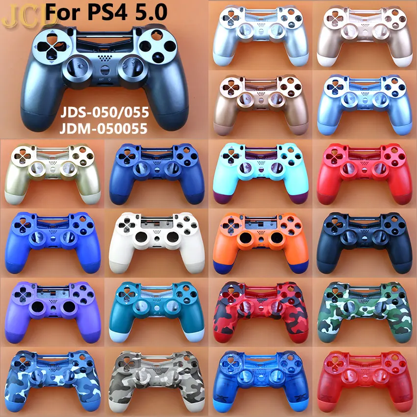 JCD Replacement Front Back Cover Plastic Housing Shell Case For PS4 5.0 JDM-050 JDM-055 JDS 055 JDS 050 Controller
JCD Replacement Front Back Cover Plastic Housing Shell Case For PS4 5.0 JDM-050 JDM-055 JDS 055 JDS 050 Controller
