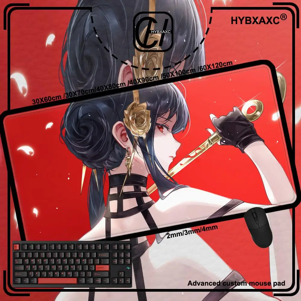 Anime Mouse Pad Thorn Princess Yor Forge Computer Laptop Keyboard Mouse Mat Gamers Keyboards Deco Desk Mat Personalized Gifts
Anime Mouse Pad Thorn Princess Yor Forge Computer Laptop Keyboard Mouse Mat Gamers Keyboards Deco Desk Mat Personalized Gifts