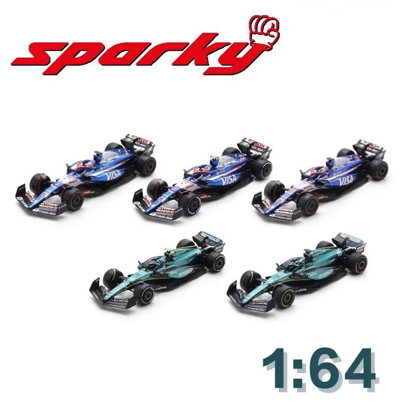 Spark 1:64 2024 F1 Aramco Team AMR24 No.18 L.Stroll 14 F.Alonso Visa Cash App RB VCARB Diecast Model Car
Spark 1:64 2024 F1 Aramco Team AMR24 No.18 L.Stroll 14 F.Alonso Visa Cash App RB VCARB Diecast Model Car