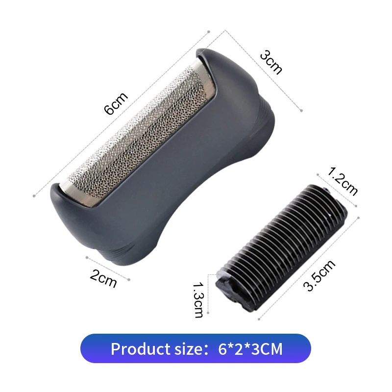 Suitable for BRAUN 11B reciprocating electric shaver blade mesh blade set components
Suitable for BRAUN 11B reciprocating electric shaver blade mesh blade set components