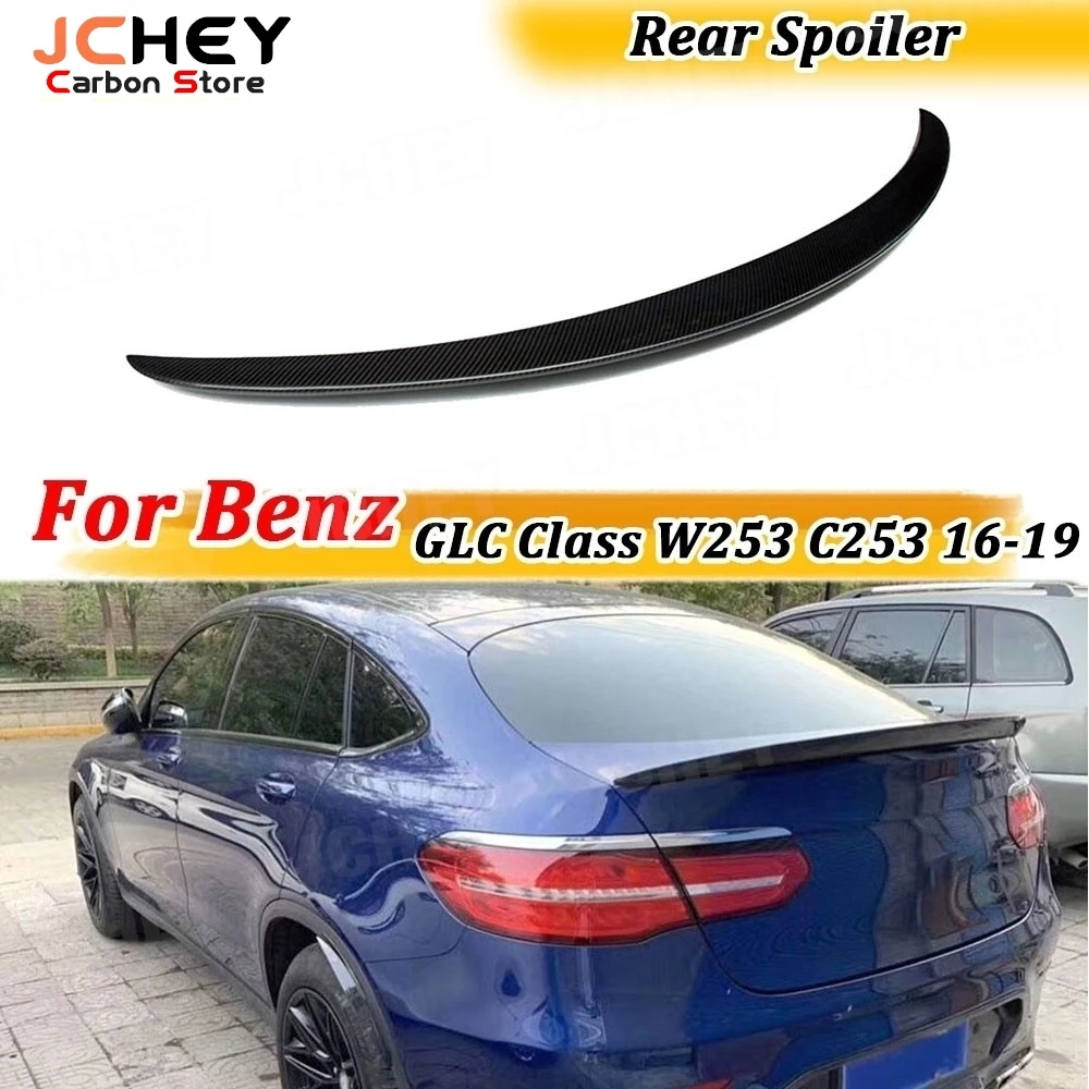 Real Carbon Fiber Rear Trunk Lip Spoiler for Benz GLC Class W253 C253 Coupe GLC250 GLC300 GLC350 2016-2019 Rear Spoiler Wing
Real Carbon Fiber Rear Trunk Lip Spoiler for Benz GLC Class W253 C253 Coupe GLC250 GLC300 GLC350 2016-2019 Rear Spoiler Wing