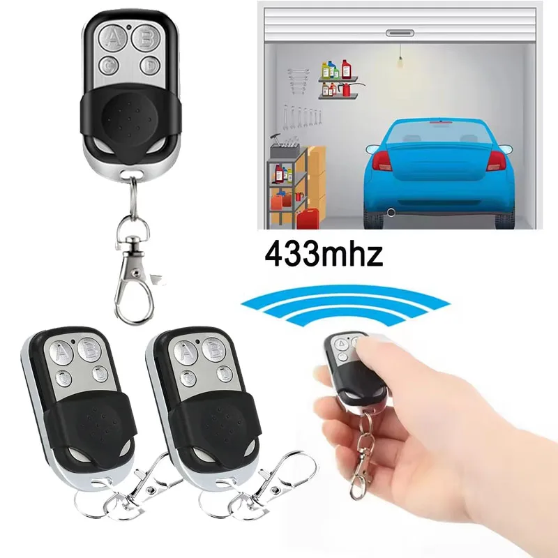1/4/10Pcs 433mhz Remote Control RF Clone Wireless Remote Control For Garage Door Remote Control Water Pump Electric Gate Control
1/4/10Pcs 433mhz Remote Control RF Clone Wireless Remote Control For Garage Door Remote Control Water Pump Electric Gate Control