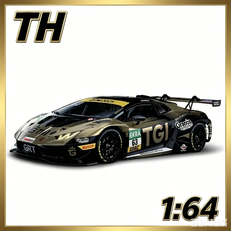 TH 1:64 Lamborghini Hurricane GT3 EVO2 DTM 63 #Die Casting Alloy Car Model Open Cover Edition Collection Souvenir for Boys Gift.
TH 1:64 Lamborghini Hurricane GT3 EVO2 DTM 63 #Die Casting Alloy Car Model Open Cover Edition Collection Souvenir for Boys Gift.