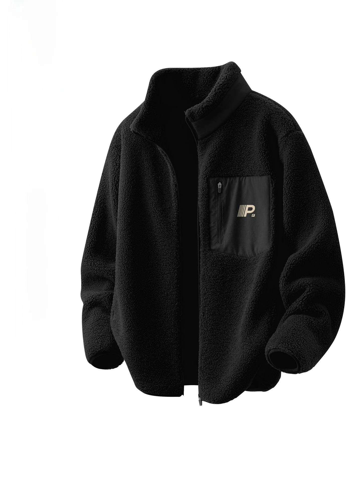 Men's Fce Lined Stand Collar Jaet High Densi Plu Autumn Winter Outerwear Zipper Closure Warmth Faion
Men's Fce Lined Stand Collar Jaet High Densi Plu Autumn Winter Outerwear Zipper Closure Warmth Faion