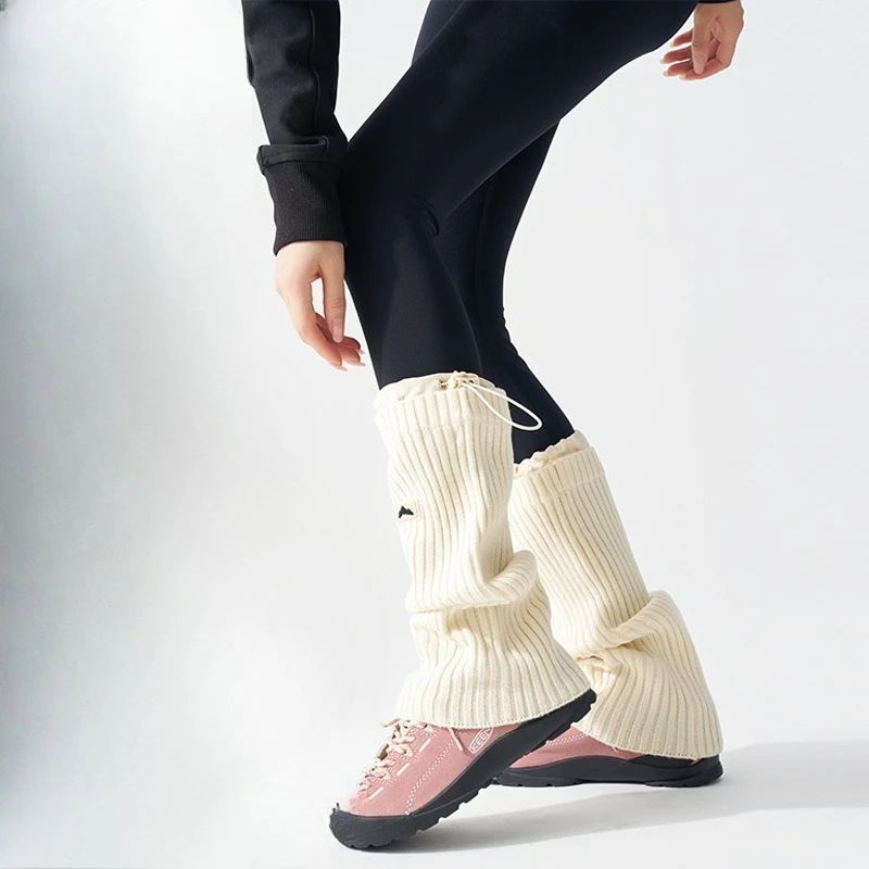 Женские гетры, теплые вязаные чехлы для ног, гольфы, регулируемый шнурок Y2k, гетры, длинные носки, чулки
Женские гетры, теплые вязаные чехлы для ног, гольфы, регулируемый шнурок Y2k, гетры, длинные носки, чулки