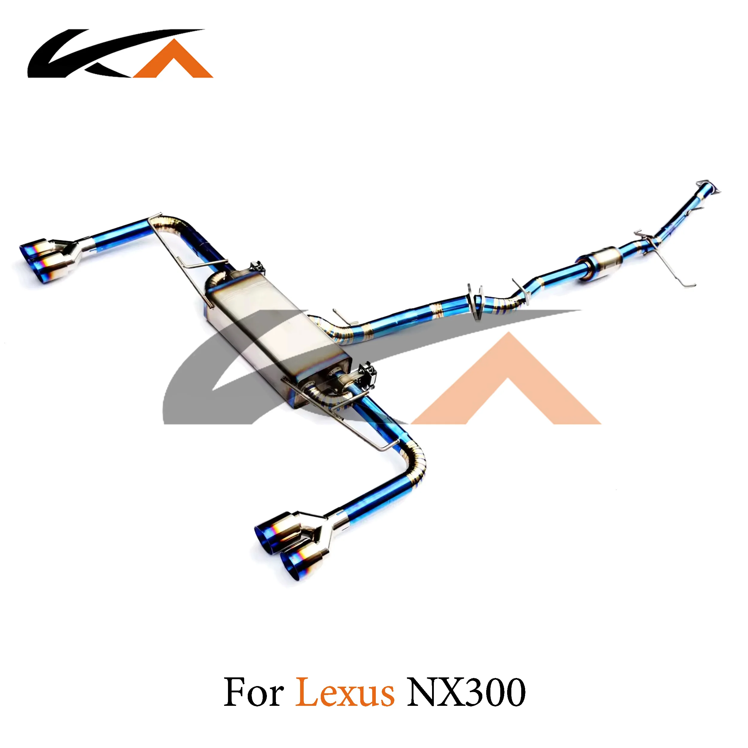 KA Tuning Titanium Catback Exhaust System for Lexus NX300 with Muffler Valve Performance
KA Tuning Titanium Catback Exhaust System for Lexus NX300 with Muffler Valve Performance