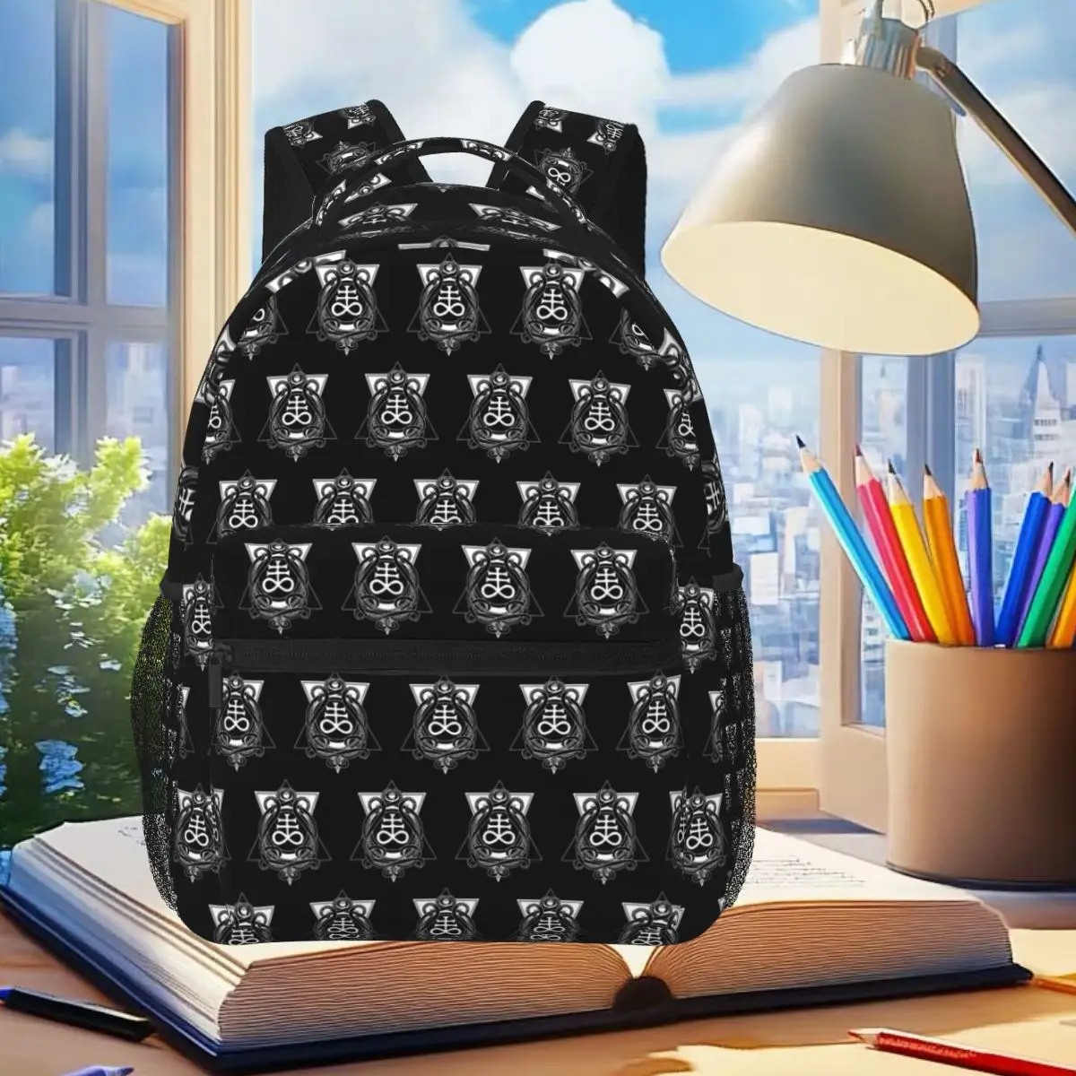 Satanic Cross Leviathan's Cross And Tentacles Backpack Student Boys Girls BookBag Kids School Bag Laptop Shoulder Bags Men Women
Satanic Cross Leviathan's Cross And Tentacles Backpack Student Boys Girls BookBag Kids School Bag Laptop Shoulder Bags Men Women