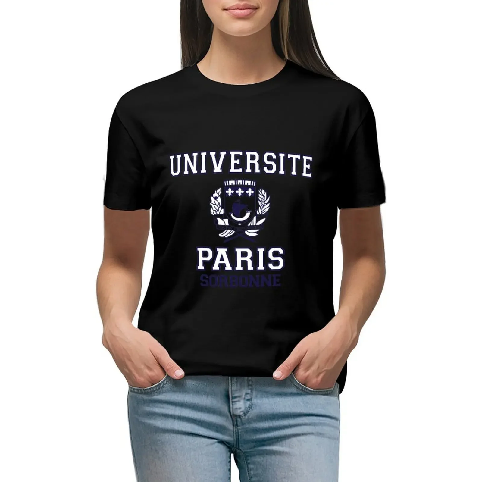 Universite Paris La Sorbonne T-Shirt quick drying Short sleeve tee tees aesthetic clothes new edition t shirts for Women
Universite Paris La Sorbonne T-Shirt quick drying Short sleeve tee tees aesthetic clothes new edition t shirts for Women