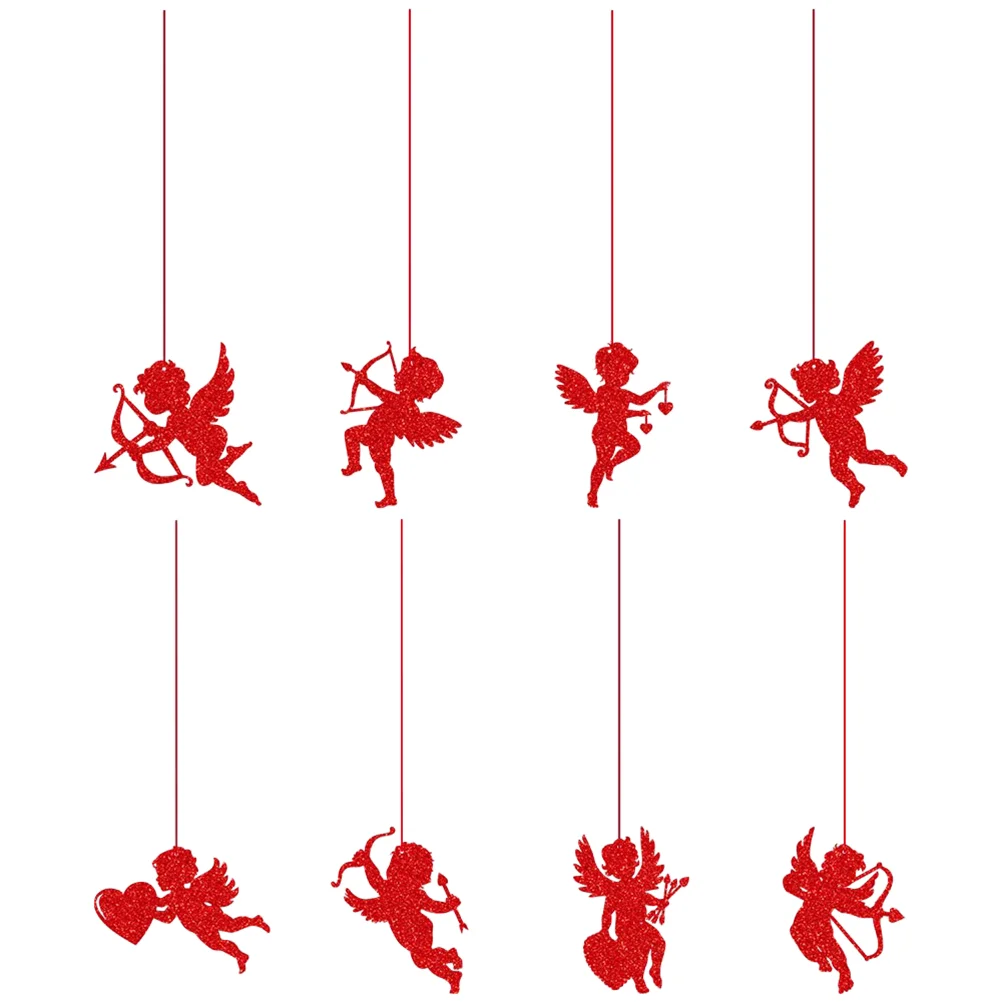8 Pc Cupid Pendant Valentines Day Decor Decorations Household Front Door Paper Hanging Romantic
8 Pc Cupid Pendant Valentines Day Decor Decorations Household Front Door Paper Hanging Romantic