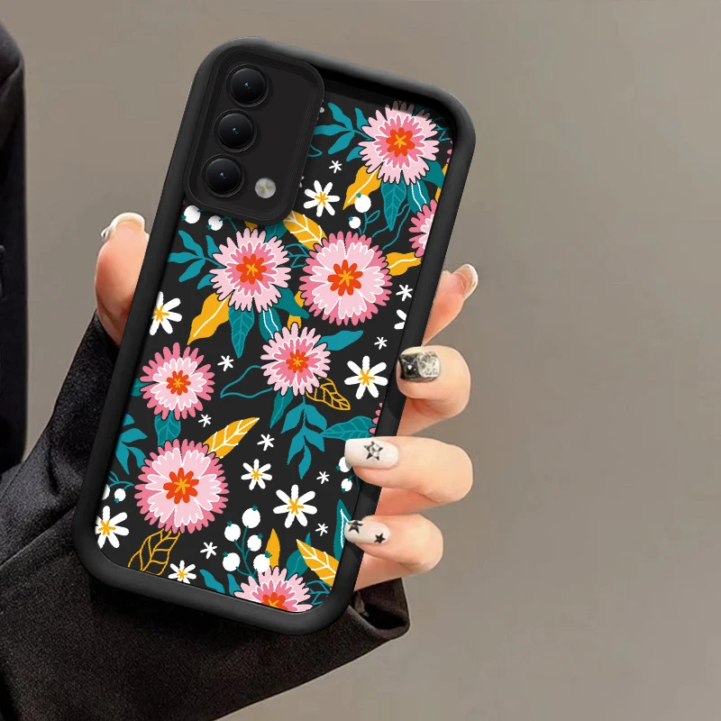 Shockproof Phone Case For OPPO A17 A17K A16E A15S A12 A11K A9 A5 2020 A5X A5S A3S Silicone Flower Print Matte Soft TPU Cover
Shockproof Phone Case For OPPO A17 A17K A16E A15S A12 A11K A9 A5 2020 A5X A5S A3S Silicone Flower Print Matte Soft TPU Cover