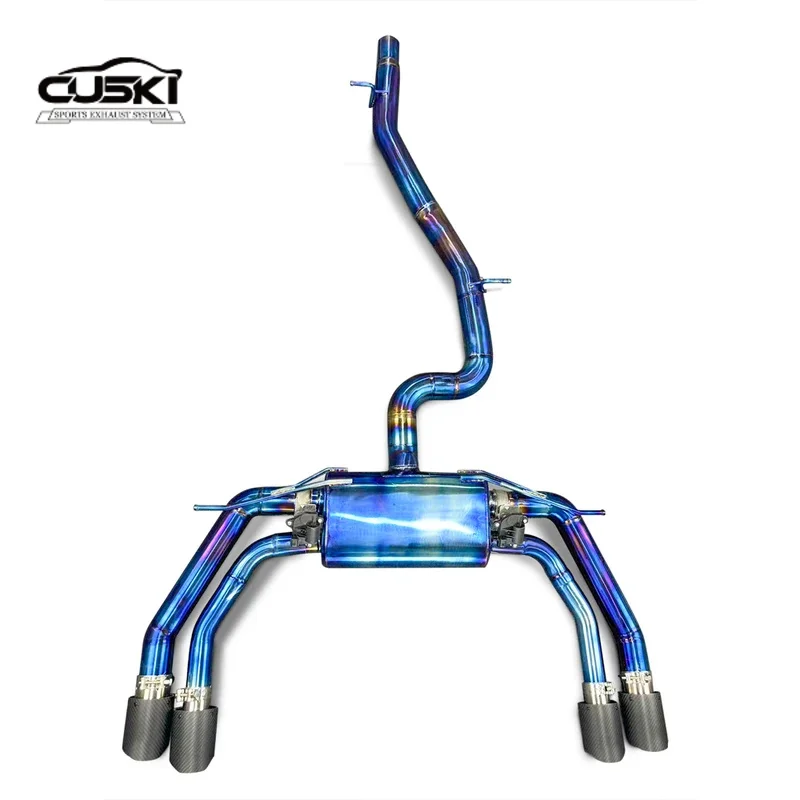 High Flow titanium alloy valve exhaust muffler for Audi S3 2.0T 2015-2023 quality Exhaust Modification Accessories
High Flow titanium alloy valve exhaust muffler for Audi S3 2.0T 2015-2023 quality Exhaust Modification Accessories