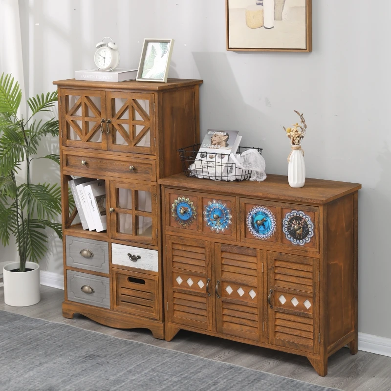 Simple small locker living room multi-functional vertical with door painted high retro bucket Am
Simple small locker living room multi-functional vertical with door painted high retro bucket Am