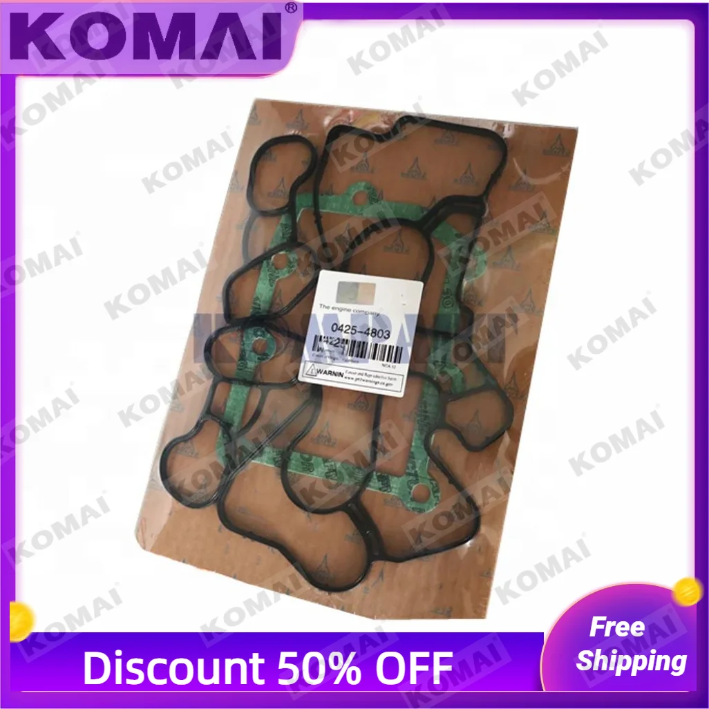 EXCAVATOR GASKET KIT 0425-4803 0.10KG FOR TCD 6.1 ENGINE CONSTRUCTION MACHINERY PARTS
EXCAVATOR GASKET KIT 0425-4803 0.10KG FOR TCD 6.1 ENGINE CONSTRUCTION MACHINERY PARTS