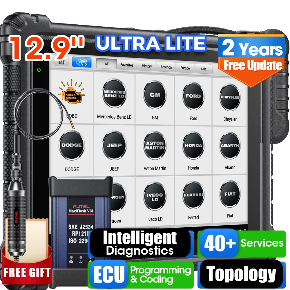 Autel MaxiCOM Ultra Lite диагностические инструменты OBD2 сканер топология 2,0 J2534 программирование ЭБУ такой же, как Ultra MS919 MS909 2 года
Autel MaxiCOM Ultra Lite диагностические инструменты OBD2 сканер топология 2,0 J2534 программирование ЭБУ такой же, как Ultra MS919 MS909 2 года